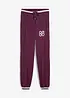 Pantaloni in felpa di misto cotone elasticizzato, bonprix