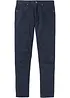 Pantaloni regular fit in twill di puro cotone, straight, bonprix
