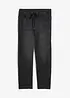Jeans boyfriend cropped, vita media, bonprix