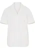 Camicetta casual oversize in misto lino leggero, bonprix