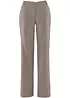 Pantaloni in tessuto misto lino e cotone, bonprix