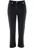 Pantaloni cropped in bengalina con fascia comoda in vita, bonprix