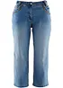 Jeans capri slim fit, vita media, bonprix
