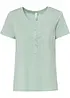 T-shirt con bottoni, bonprix
