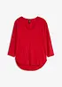 Maglia con maniche a 3/4 in misto viscosa elastan, bonprix
