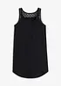 Abito in maglina di cotone con pizzo, bonprix