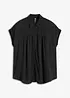 Camicetta oversize a maniche corte in viscosa fluente, bonprix