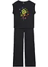 T-shirt e leggings flared con cotone biologico (set 2 pezzi), bonprix