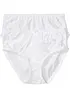 Slip alto con pizzo delicato (pacco da 2), bonprix
