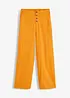 Pantaloni a palazzo lunghi  in misto lino, bonprix