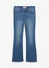 Jeans bootcut elasticizzati, vita media, bonprix
