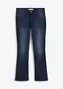 Jeans bootcut elasticizzati, vita media, bonprix