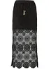 Gonna lunga effetto crochet, bonprix