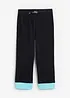 Leggings a pinocchietto sportivi con bordi a contrasto, bonprix