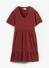 Abito oversize in mussola di cotone, bonprix