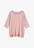 Maglia boxy in misto viscosa morbido, bonprix