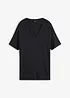 Maglia lunga in misto viscosa, bonprix