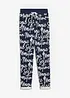 Pantaloni stampati con elastico in vita, bonprix