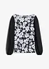 Maglia con maniche in chiffon, bpc selection