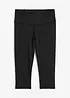Leggings capri sportivi con Ocean Bound Plastic, bonprix