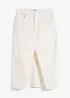 Gonna midi di jeans elasticizzata, John Baner JEANSWEAR