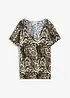 Maglia con fondo elasticizzato, bonprix