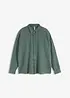 Camicia larga in mussola effetto used, bonprix