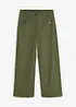 Jeans wide leg con cinta comoda, vita alta, bonprix