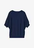 Maglione in filato fine di misto cotone, bonprix