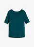 Maglia con scollo rotondo in viscosa morbida, bonprix