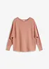 Maglione oversize a costine, bonprix