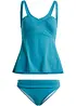 Tankini (set 2 pezzi) in poliammide riciclata, bonprix