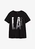 T-shirt in puro cotone biologico, slim fit, bonprix