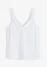 Top con ricami traforati, bonprix