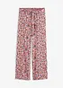 Pantaloni con elastico in vita in pura viscosa, bonprix