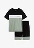T-shirt e bermuda in felpa (set 2 pezzi), bonprix