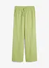 Pantaloni a palazzo in misto lino e viscosa leggero, bonprix