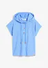 Maglia serafino con cappuccio, bonprix