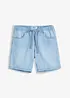 Bermuda di jeans con elastico in vita, regular fit, bonprix