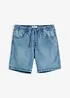 Bermuda di jeans con elastico in vita, regular fit, bonprix