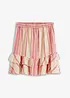Minigonna in misto lino, RAINBOW