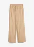 Pantaloni a palazzo in misto lino e viscosa leggero, bonprix