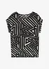 Maglia oversize in misto viscosa fluente, bonprix