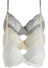 Reggiseno con ferretto e pizzo delicato (pacco da 3), bonprix