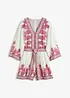 Tuta in misto lino, bonprix
