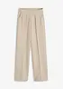Pantaloni con elastico in vita in interlock robusto, bonprix