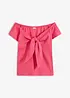 Maglia con spalle scoperte e effetto operato, BODYFLIRT boutique