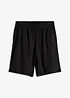 Bermuda in misto lino con elastico in vita, bonprix