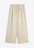 Pantaloni a palazzo in puro lino, bonprix