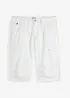 Bermuda cargo lunghi elasticizzati in jeans leggeri, relaxed fit, bonprix